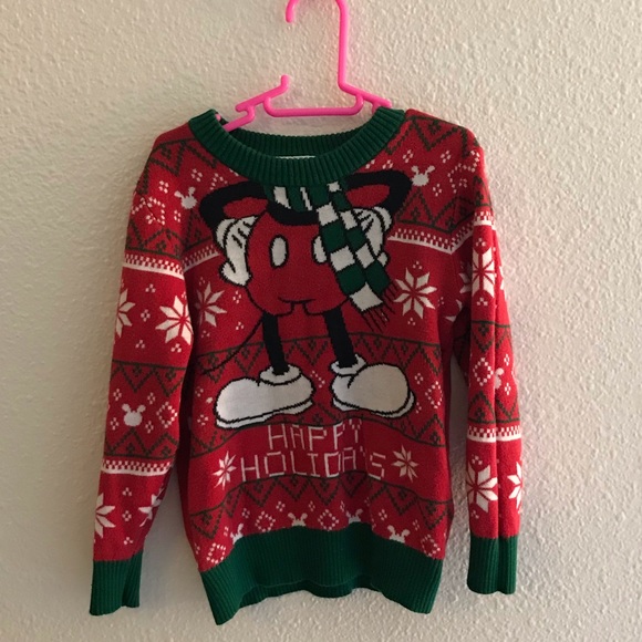 Disney Other - Disney Christmas Sweater 3T